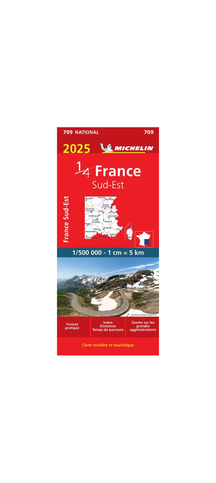 Carte Nationale France Sud-Est 2025 - XXX - MICHELIN