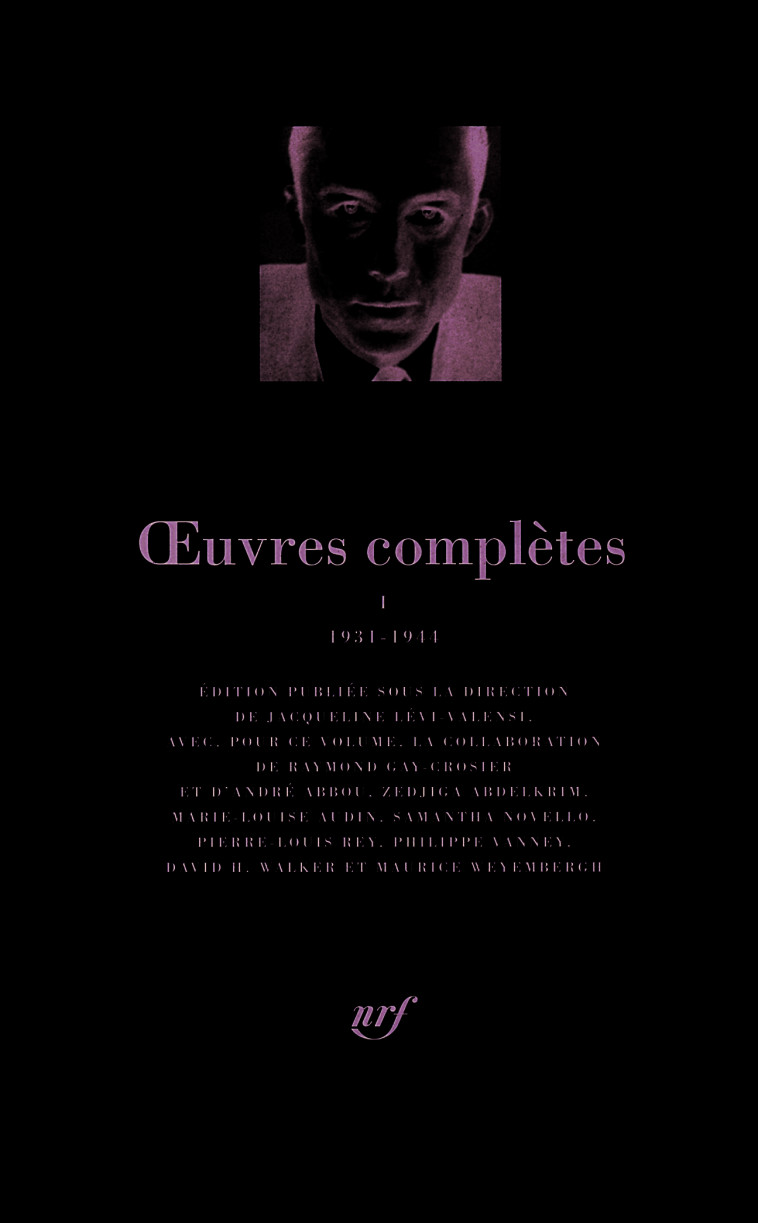 Œuvres complètes - Albert Camus, Jacqueline Lévi-Valensi - GALLIMARD