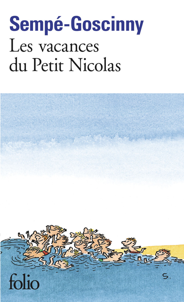 Les vacances du petit Nicolas -  Sempé - FOLIO