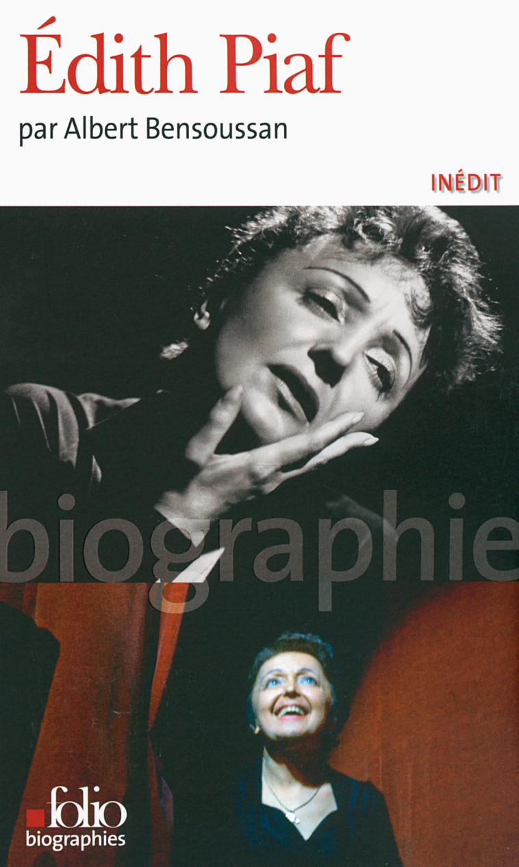 EDITH PIAF - BENSOUSSAN ALBERT - FOLIO