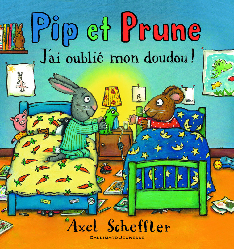 Pip et Prune : J'ai oublié mon doudou ! - Axel Scheffler - GALLIMARD JEUNE