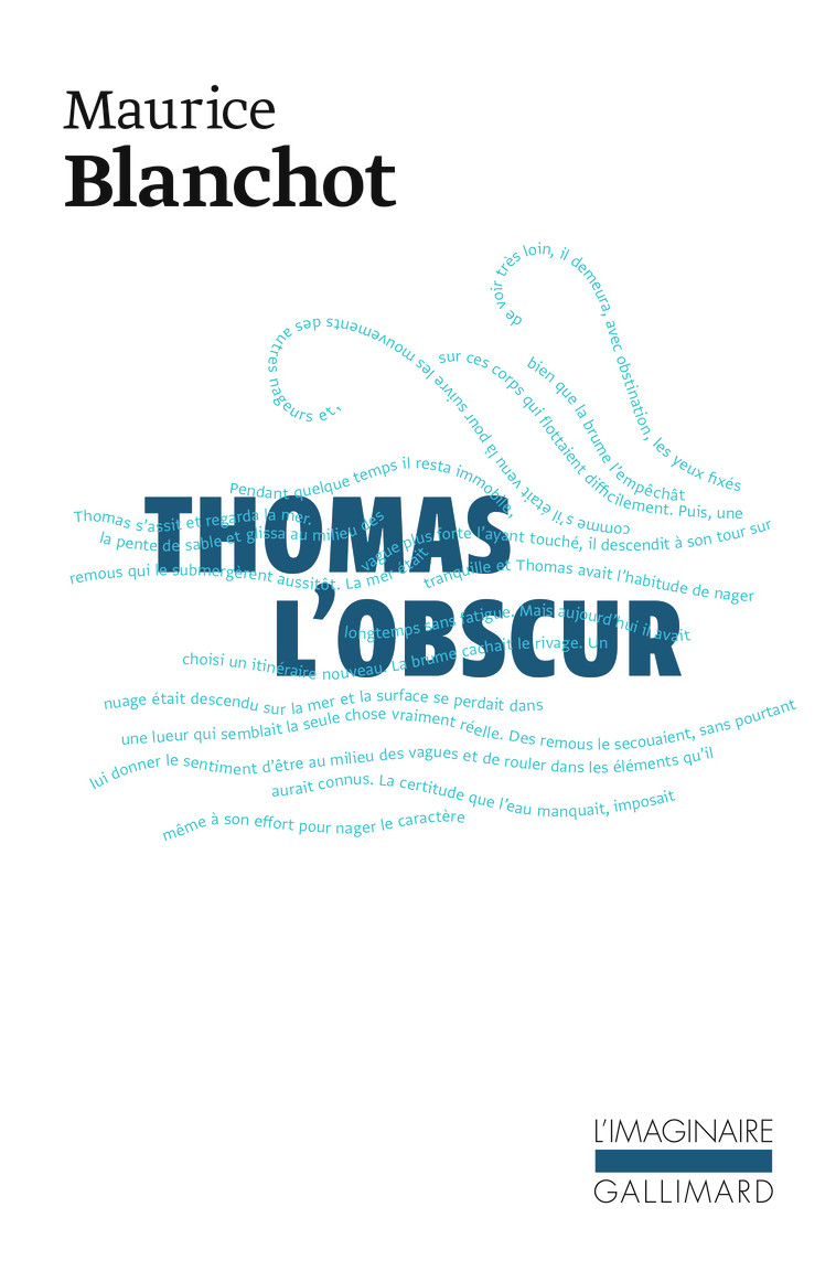 Thomas l'Obscur - Maurice Blanchot - GALLIMARD