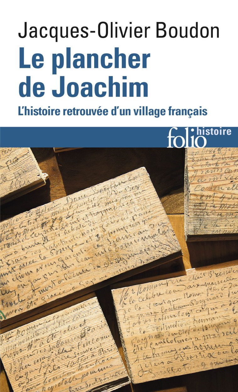 Le plancher de Joachim - Jacques-Olivier Boudon - FOLIO