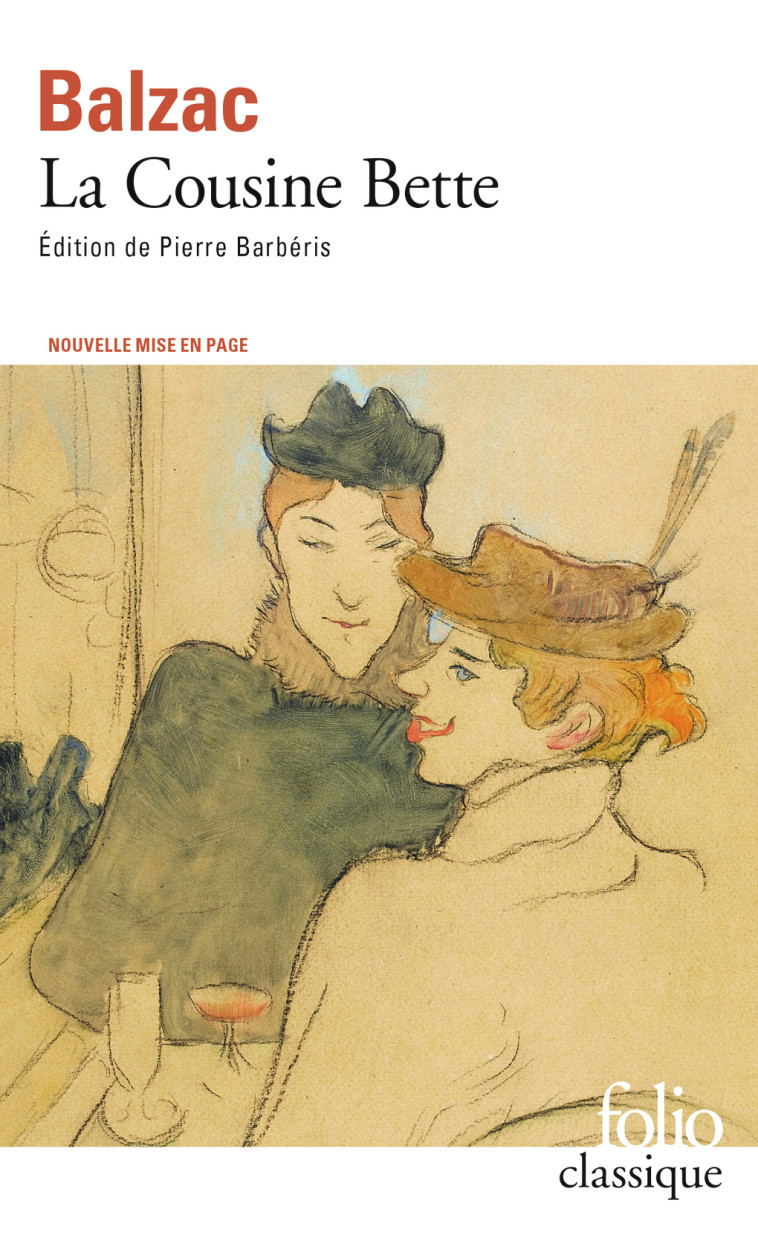 La Cousine Bette - Honoré de Balzac, Pierre Barbéris - FOLIO