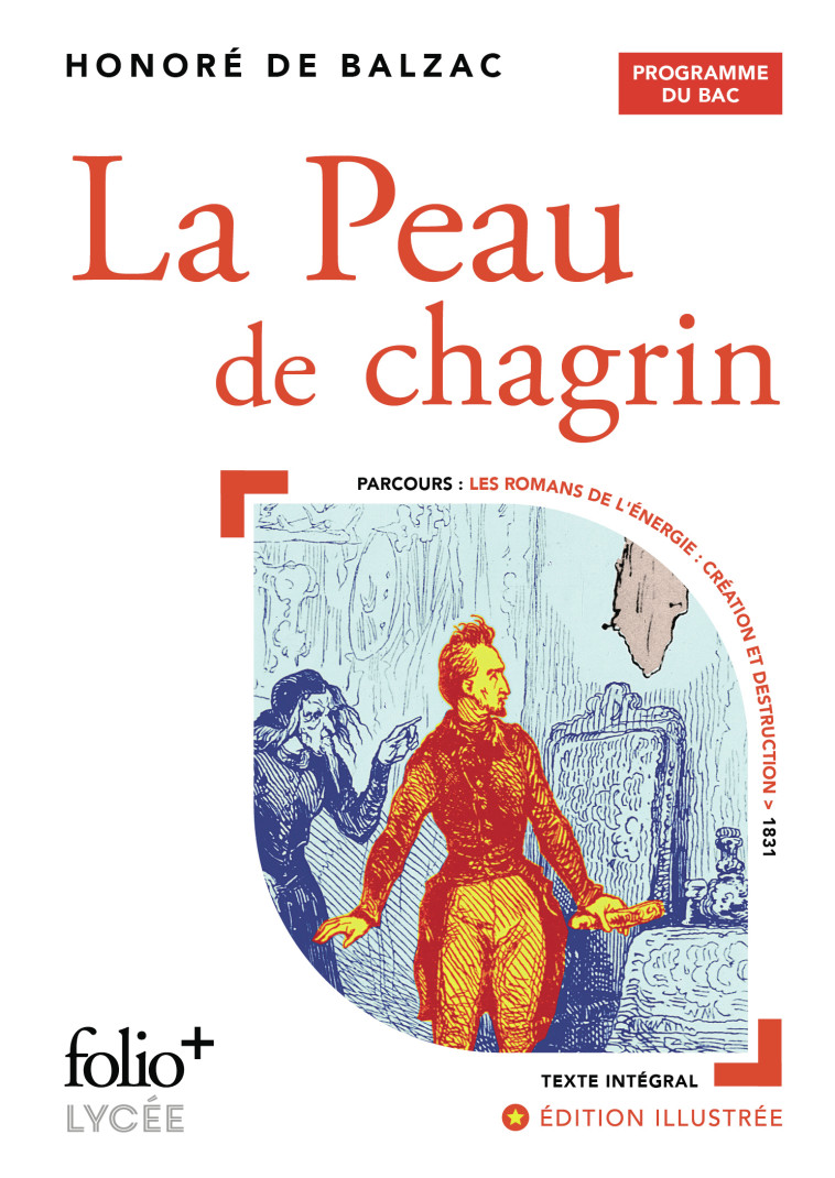 La Peau de chagrin - BAC 2025 - Honoré de Balzac - FOLIO