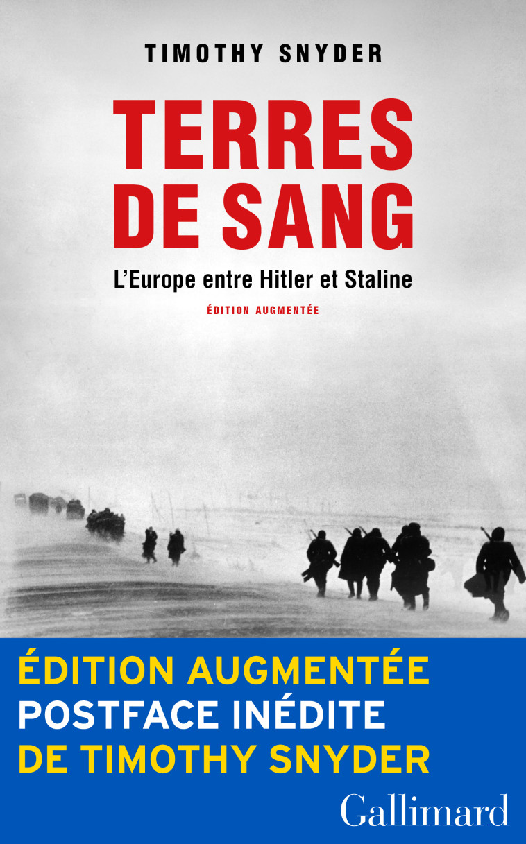 Terres de sang - Timothy Snyder, Pierre-Emmanuel Dauzat - GALLIMARD