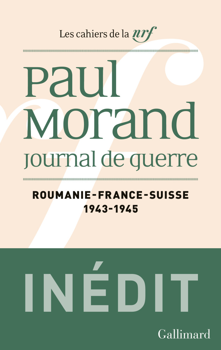 Journal de guerre - Paul Morand, Bénédicte Vergez-Chaignon - GALLIMARD