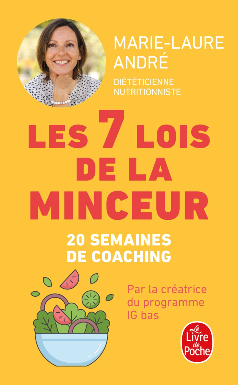 Les 7 Lois de la minceur - Marie-Laure André, Marie Laure André - LGF