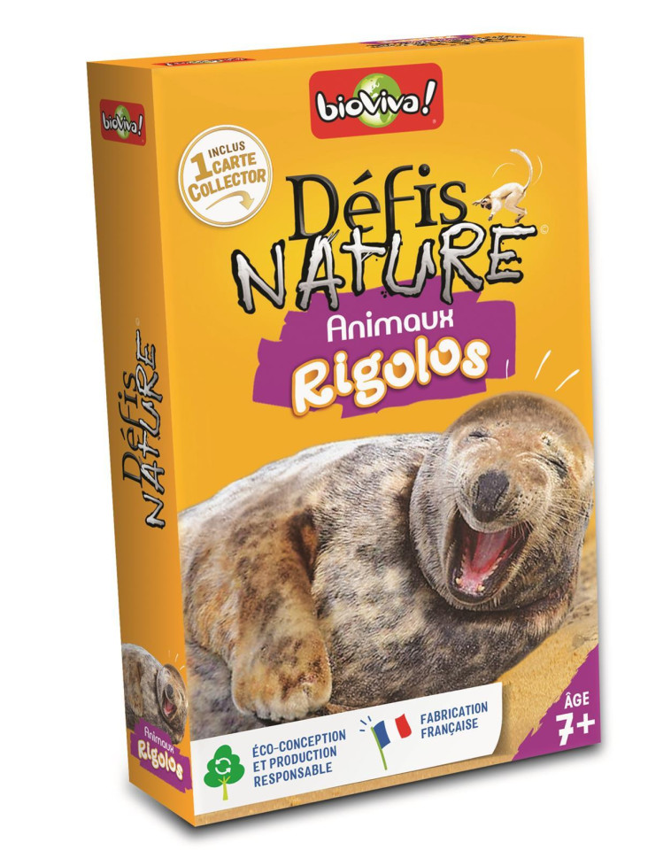 DEFIS NATURE - ANIMAUX RIGOLOS -  BIOVIVA EDITIONS - BIOVIVA