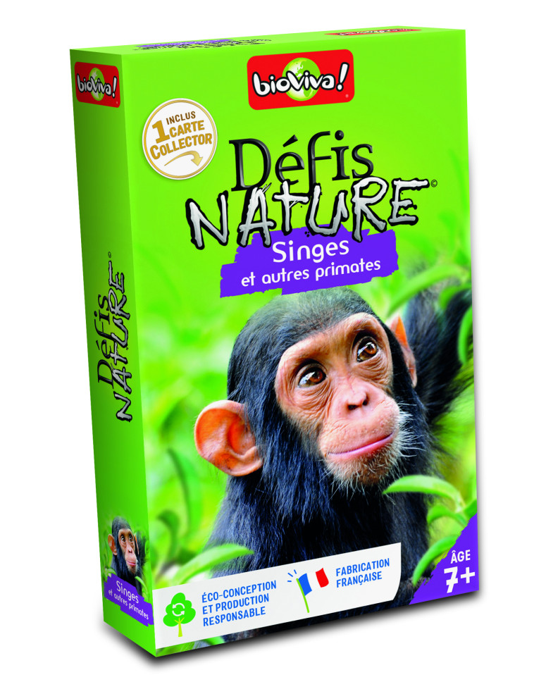 DEFIS NATURE - SINGES ET AUTRES PRIMATES -  BIOVIVA - BIOVIVA