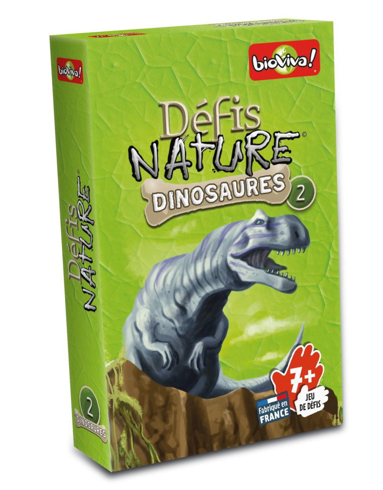 DEFIS NATURE - DINOSAURES 2 -  BIOVIVA EDITIONS - BIOVIVA