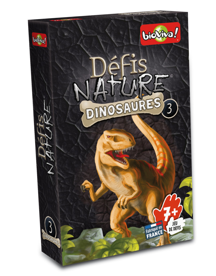 DEFIS NATURE - DINOSAURES 3. -  BIOVIVA EDITIONS - BIOVIVA