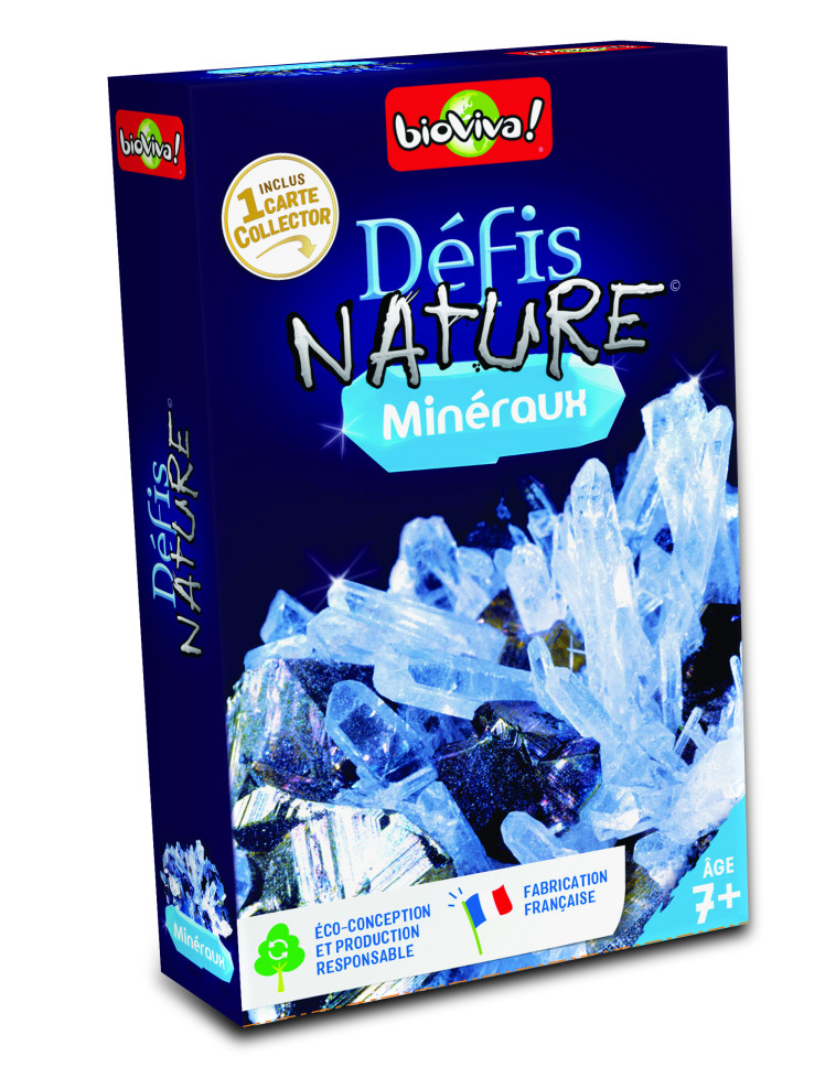 DEFIS NATURE - MINERAUX -  BIOVIVA EDITIONS - BIOVIVA