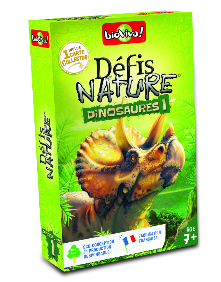 DEFIS NATURE - DINOSAURES 1 - VERSION 2022 -  BIOVIVA - BIOVIVA