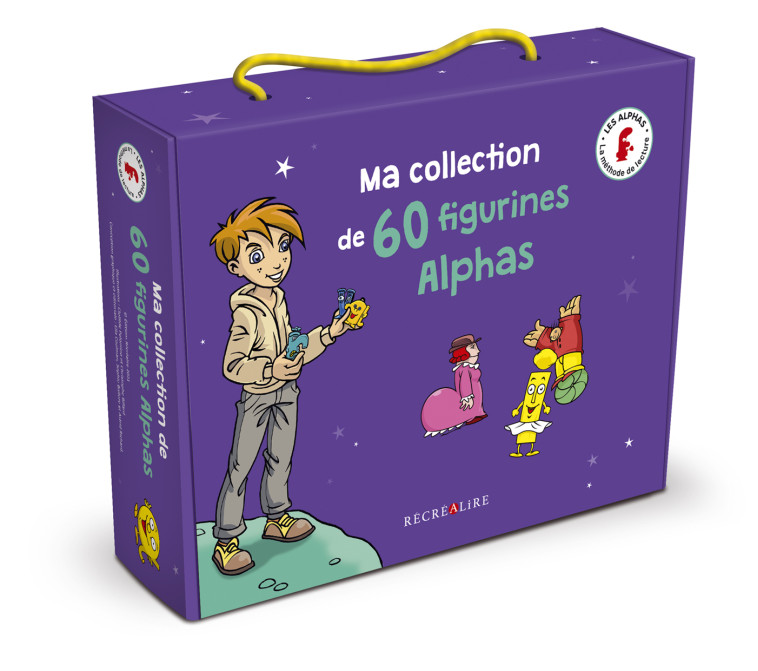 Ma collection de 60 figurines Alphas - Nouvelle édition - Claude Huguenin - RECREALIRE