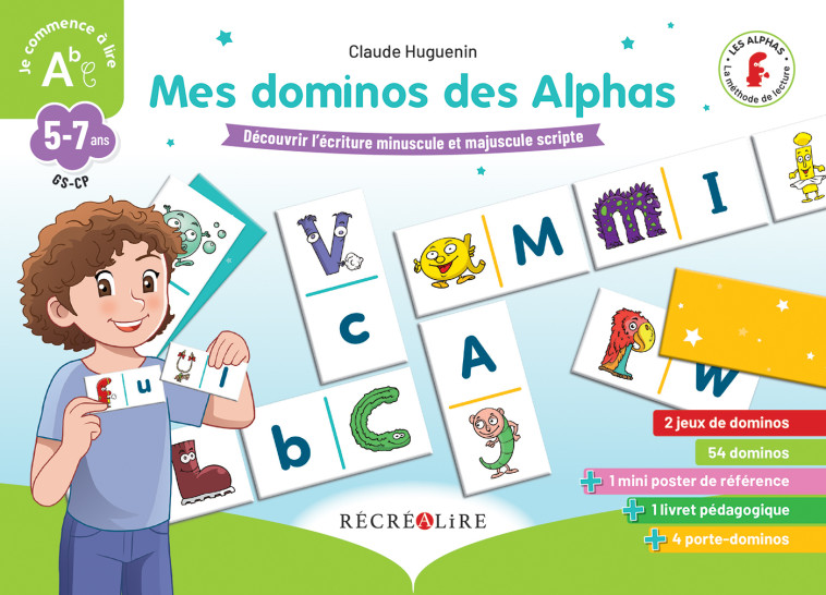 Mes dominos des Alphas - Claude Huguenin, Olivier Dubois du Nilac - RECREALIRE