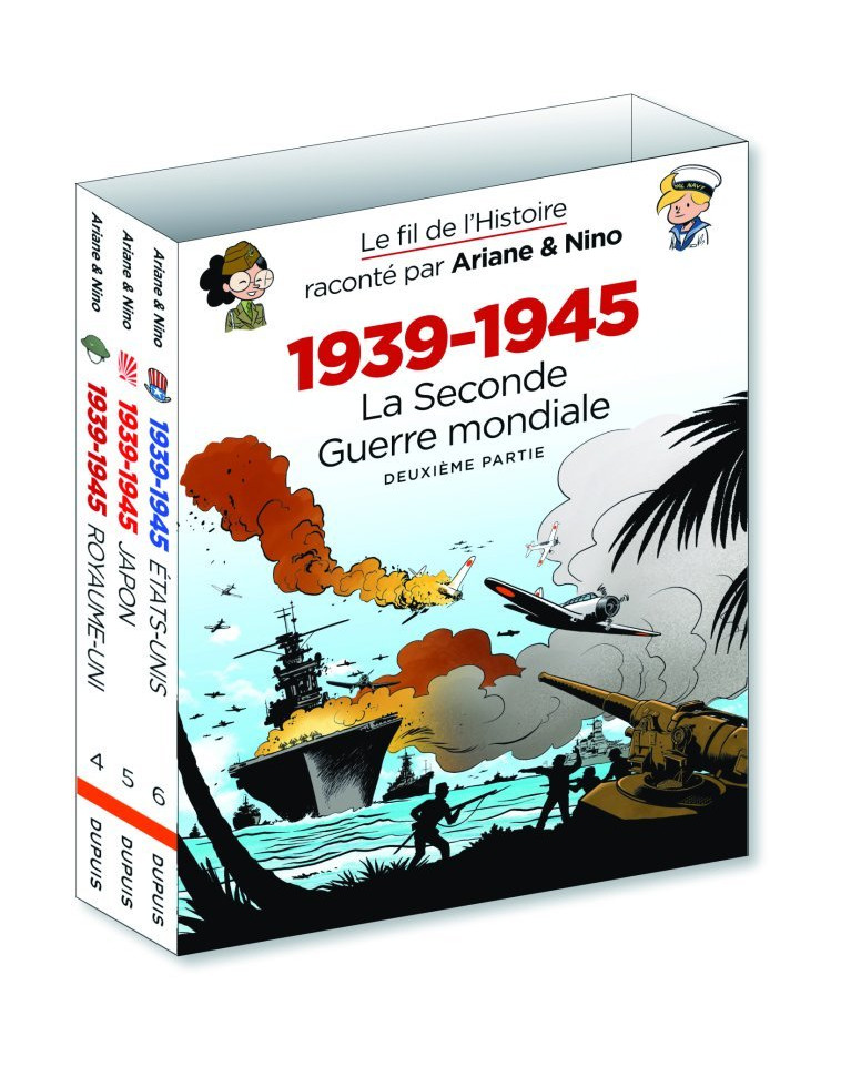 Le fil de l'Histoire raconté par Ariane & Nino - Fourreau 1939 - 1945 - La Seconde Guerre mondiale - XXX - DUPUIS