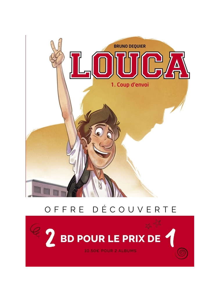 Bi-pack T2 + T1 (offert) Louca / Edition spéciale - Bruno Dequier - DUPUIS