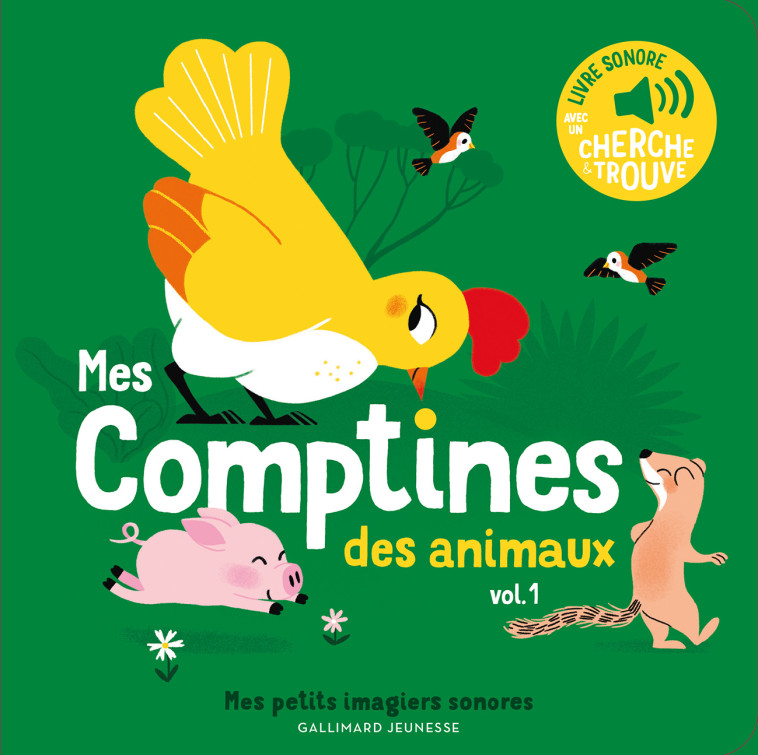 Mes comptines des animaux - Elsa Fouquier - GALLIMARD JEUNE