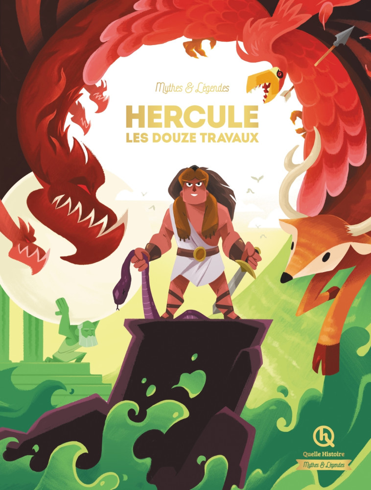 Les 12 travaux d'Hercule - Marine BREUIL-SALLES, Mona Dolets Mona Dolets, Bruno Wennagel, Mathieu Ferret, Guillaume Biasse, Mathilde Tuffin, Marie-Lou Hainsselin Marie-Lou Hainsselin, Elisa Malan,  Mona Dolets,  Marie-Lou Hainsselin,  Guillaume Biasse - Q