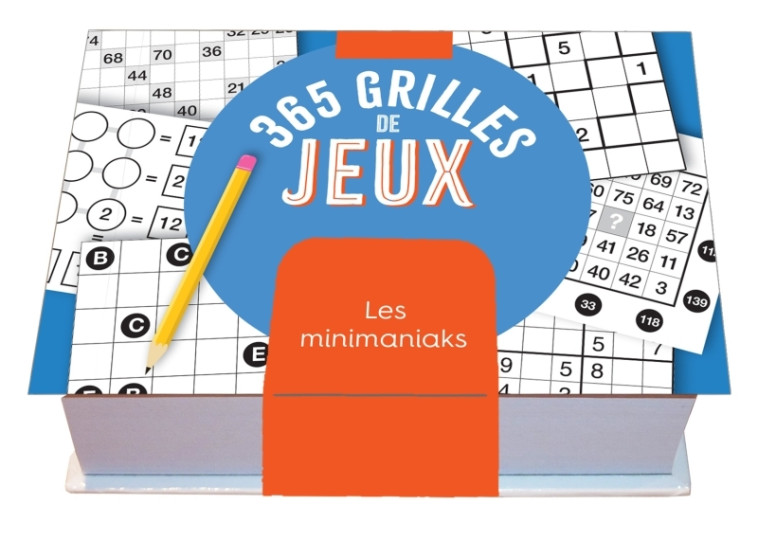 Minimaniak - 365 grilles de jeux, 1 page par jour - XXX - 365 PARIS