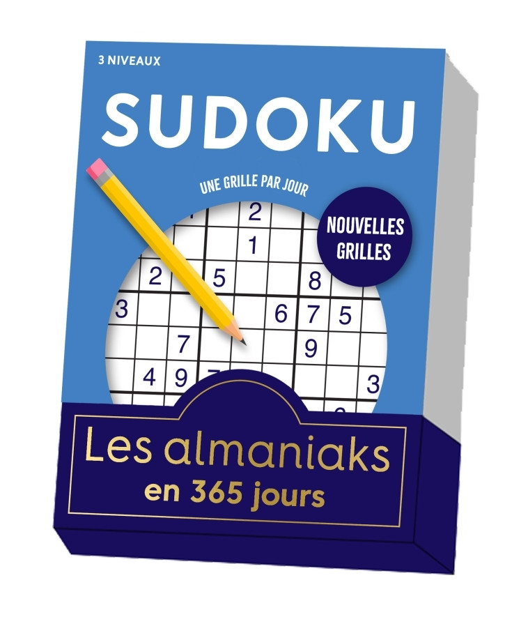 Almaniak Sudoku nouvelles grilles, une grille par jour - XXX - 365 PARIS