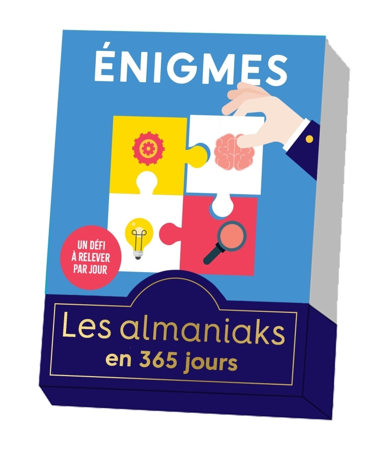 Almaniak Énigmes, calendrier en 365 jours - Bernard Myers - 365 PARIS