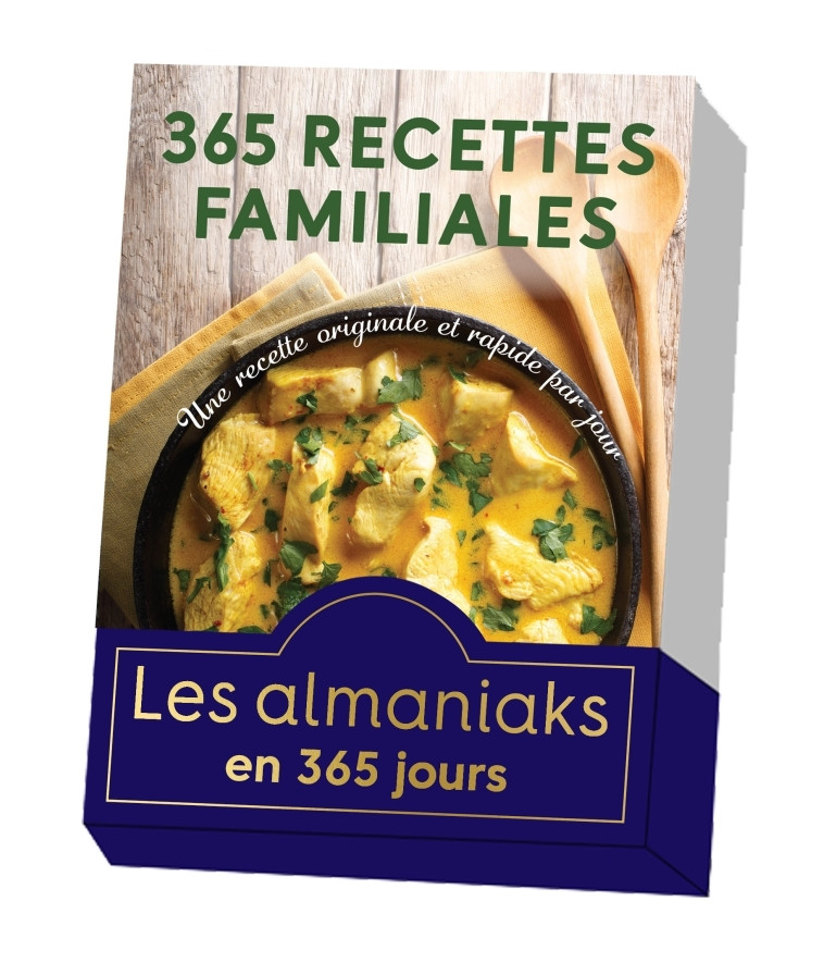 Almaniak 365 Recettes familiales - Virginie Fouquet - 365 PARIS