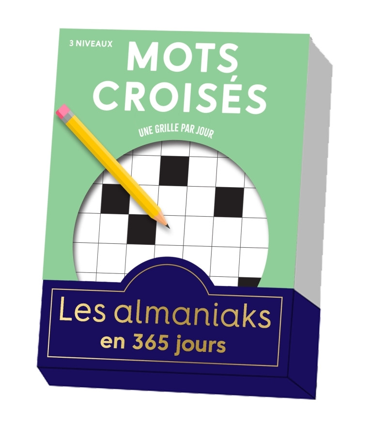 Almaniak Mots croisés, une grille par jour - XXX - 365 PARIS