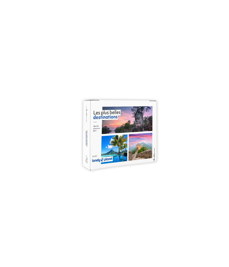 Semainier 2025 - Plus belles destinations - Lonely Planet Lonely Planet,  Lonely Planet - MILLESIMA