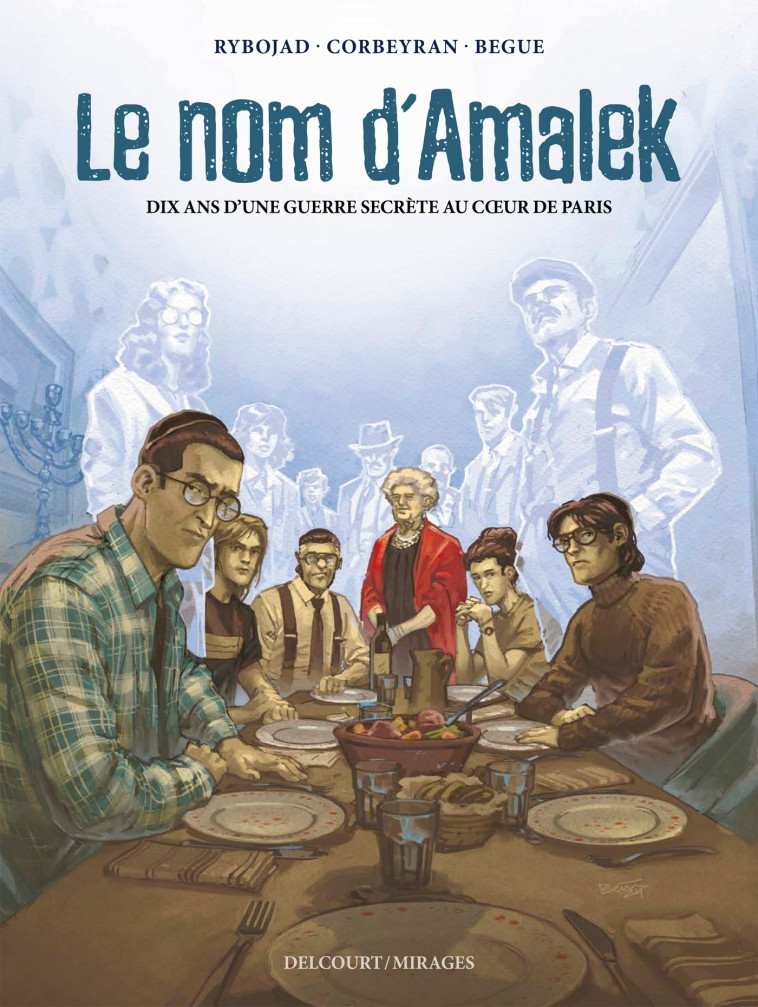 Le Nom d'Amalek - Nicolas Begue, CORBEYRAN CORBEYRAN, David Rybojad,  Corbeyran - DELCOURT