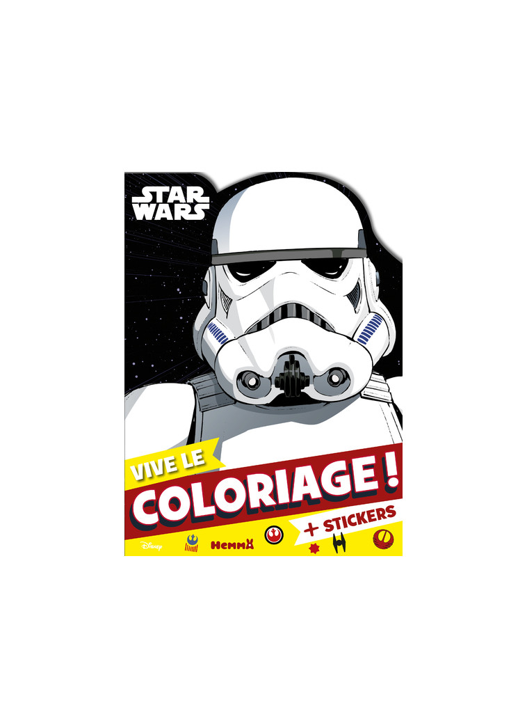 Disney Star Wars - Vive le coloriage ! (Stormtrooper) - Collectif Collectif,  Collectif - HEMMA