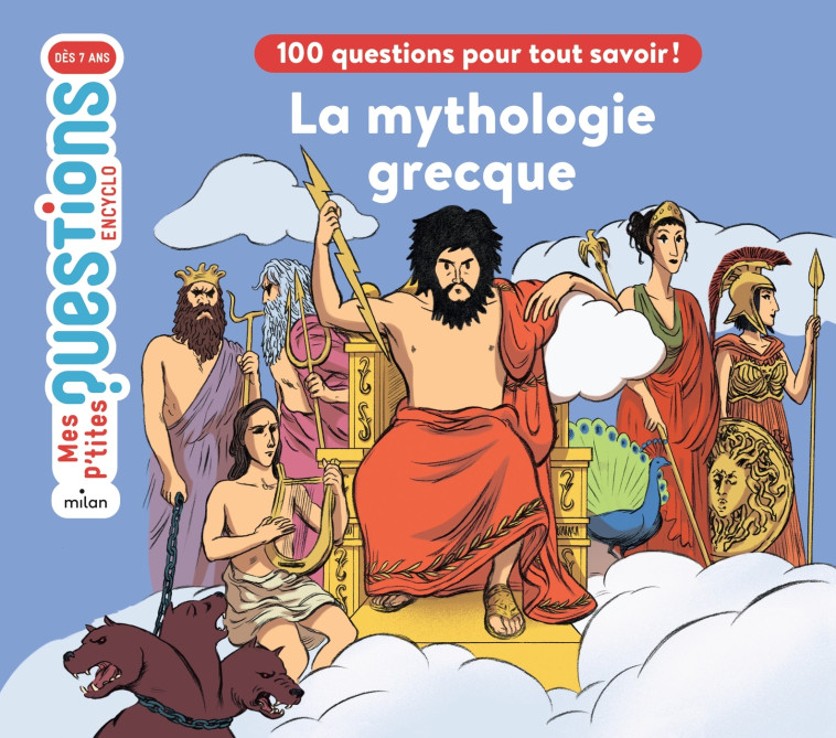 La mythologie grecque - Sandrine Mirza, Alban Marilleau - MILAN