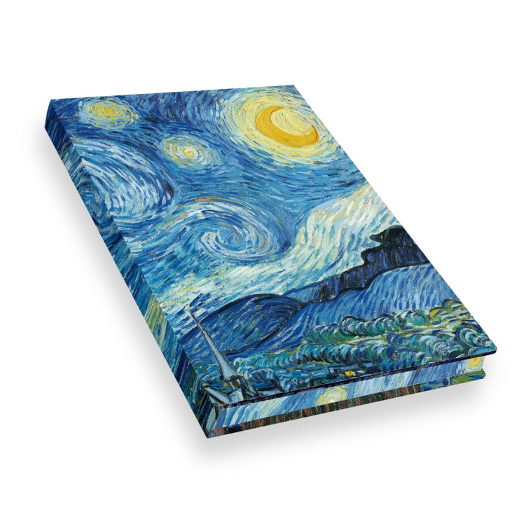 Carnet Hazan pleine toile - Van Gogh La nuit étoilée - XXX - HAZAN