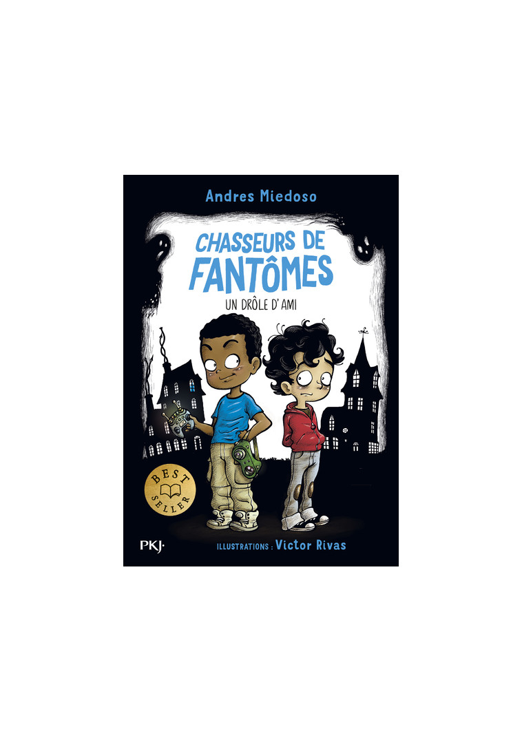 Chasseurs de fantômes - Tome 01 Un drôle d'ami - Andres Miedoso, Victor Rivas, Michel Leydier - POCKET JEUNESSE