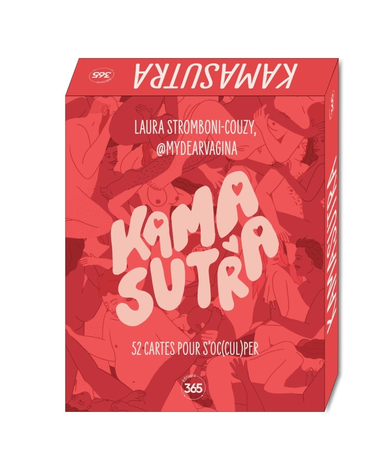 Kamasutra - 52 cartes pour s'oc(cul)per - 52 positions illustrées de façon moderne et inclusive - Laura Stromboni - 365 PARIS