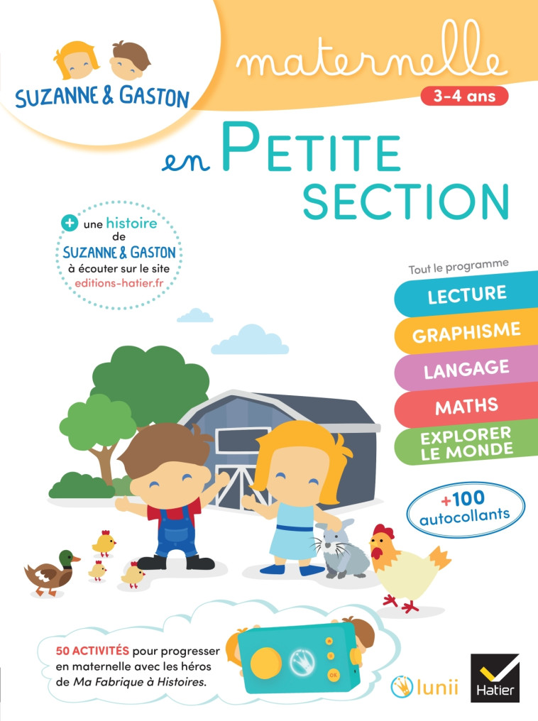 Suzanne et Gaston en Petite section de maternelle - Florence Doutremepuich, Françoise Perraud - HATIER