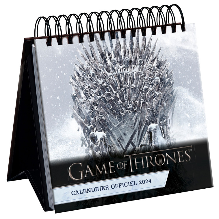 Games of Thrones Calendrier photos officiel 2024 -   - PLAY BAC