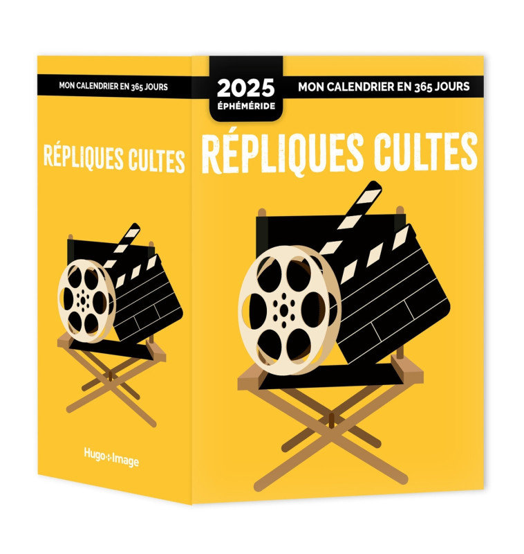 Mon calendrier 2025 - Répliques cultes - Taous Merakchi - HUGO IMAGE