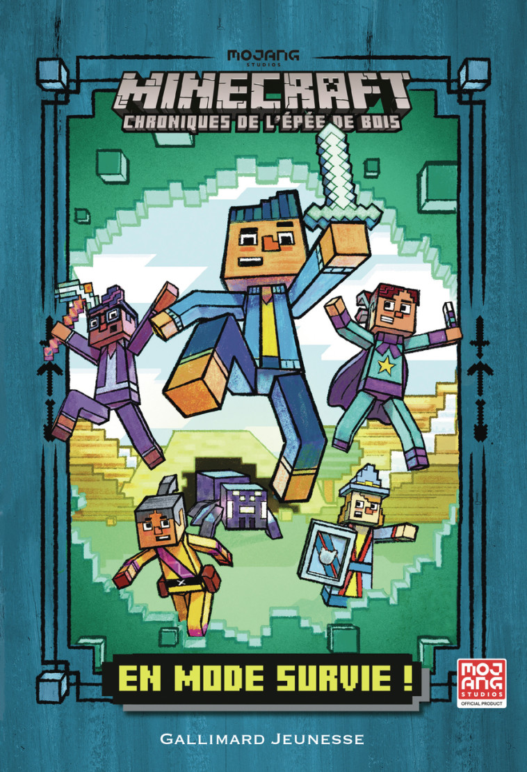 Romans Minecraft - En mode survie ! - Nick Eliopulos, Luke Flowers, Rosalind Elland-Goldsmith - GALLIMARD JEUNE