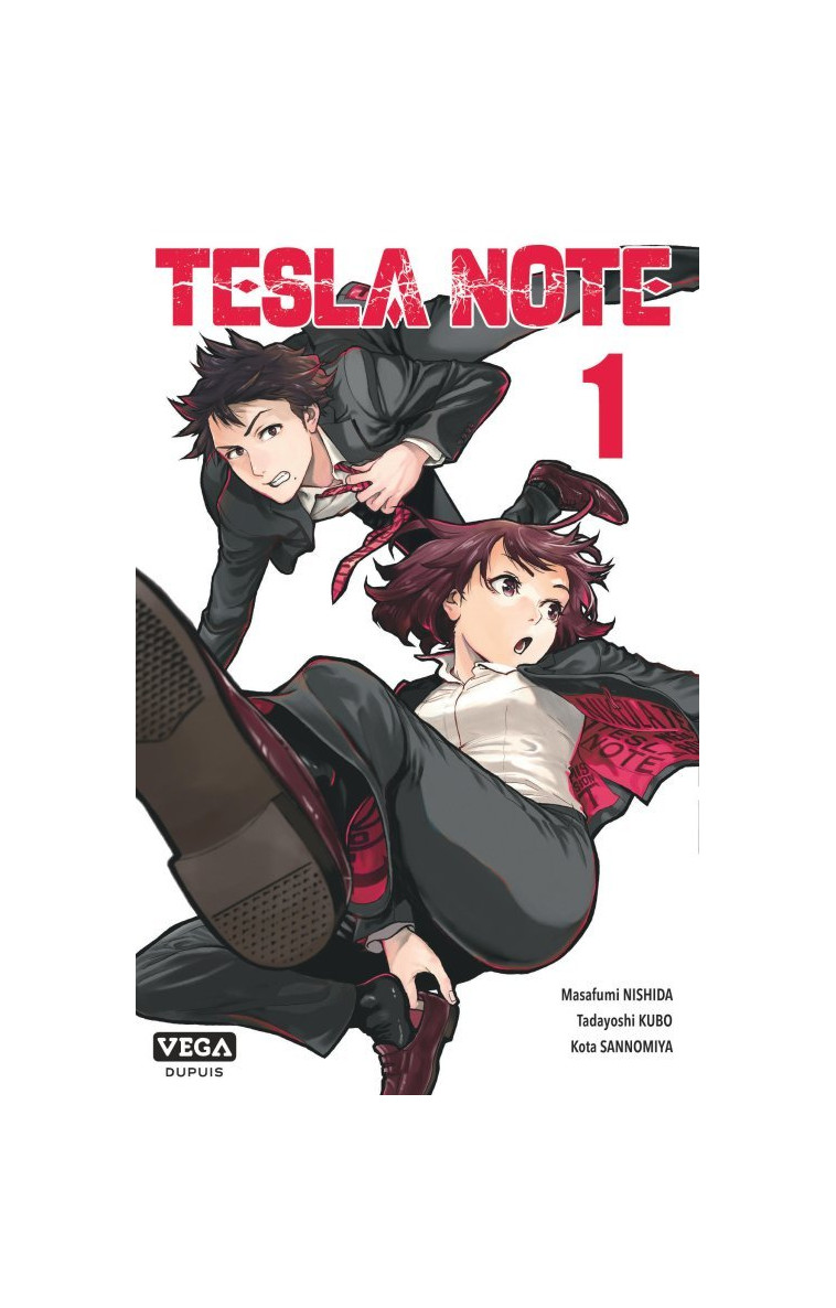 Tesla Note - Tome 1 - NISHIDA Masafumi NISHIDA Masafumi, KUBO Tadayoshi KUBO Tadayoshi, KOTA Sannomiya KOTA Sannomiya,  NISHIDA Masafumi,  KUBO Tadayoshi,  KOTA Sannomiya - VEGA DUPUIS