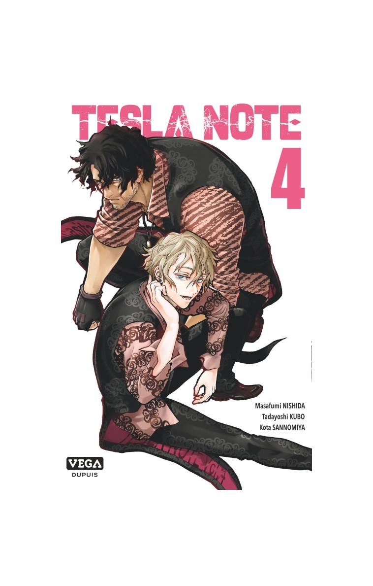 Tesla Note - Tome 4 - NISHIDA Masafumi NISHIDA Masafumi, KUBO Tadayoshi KUBO Tadayoshi, KOTA Sannomiya KOTA Sannomiya,  NISHIDA Masafumi,  KUBO Tadayoshi,  KOTA Sannomiya - VEGA DUPUIS