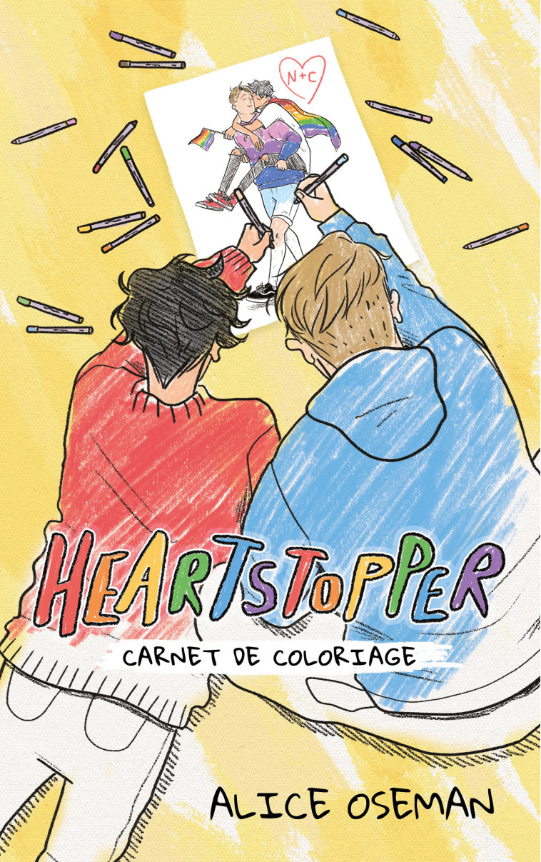 Heartstopper - le carnet de coloriage - Alice Oseman, Valérie Drouet - HACHETTE ROMANS