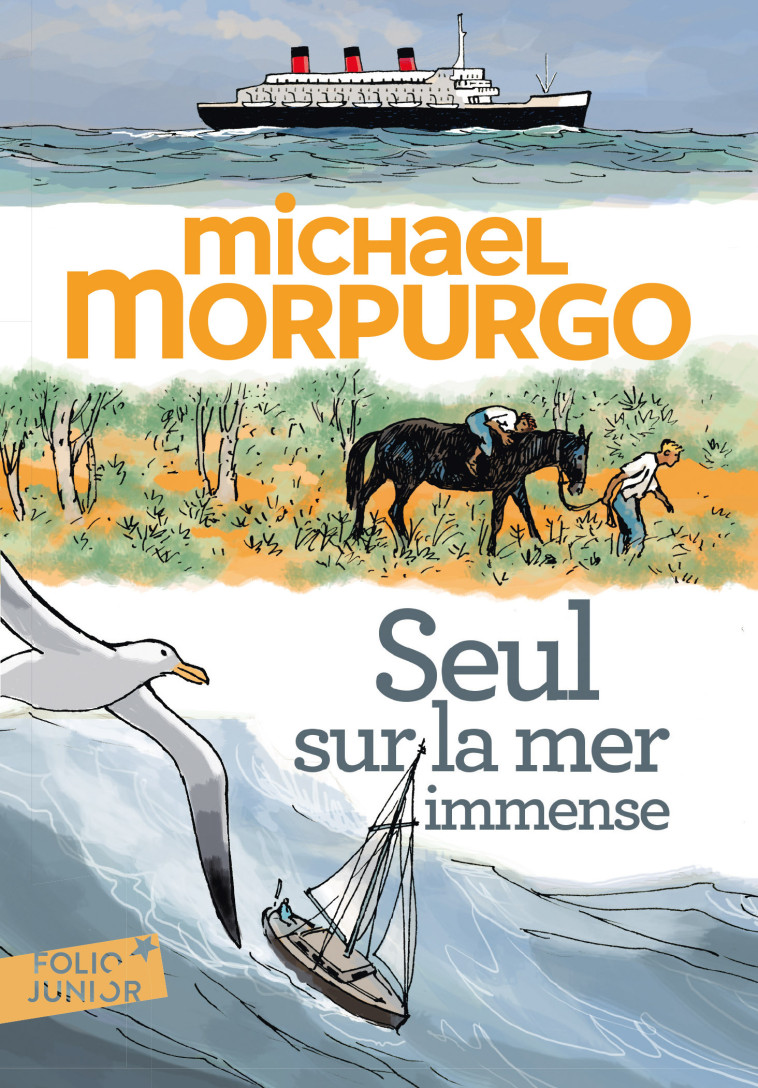 Seul sur la mer immense - MICHAEL MORPURGO, Diane Menard - GALLIMARD JEUNE