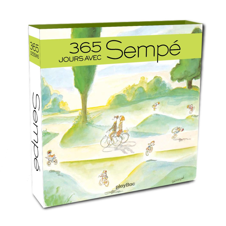 Calendrier - 365 jours avec Sempé -  Playbac Éditions - PLAY BAC