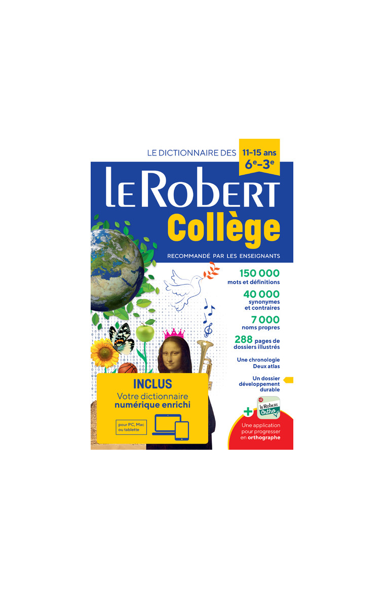 Le Robert Collège + Carte numérique - Collectif Collectif,  Collectif - LE ROBERT