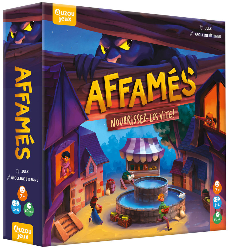 GRANDS JEUX - AFFAMÉS - Julk Julk, Apolline ETIENNE - AUZOU