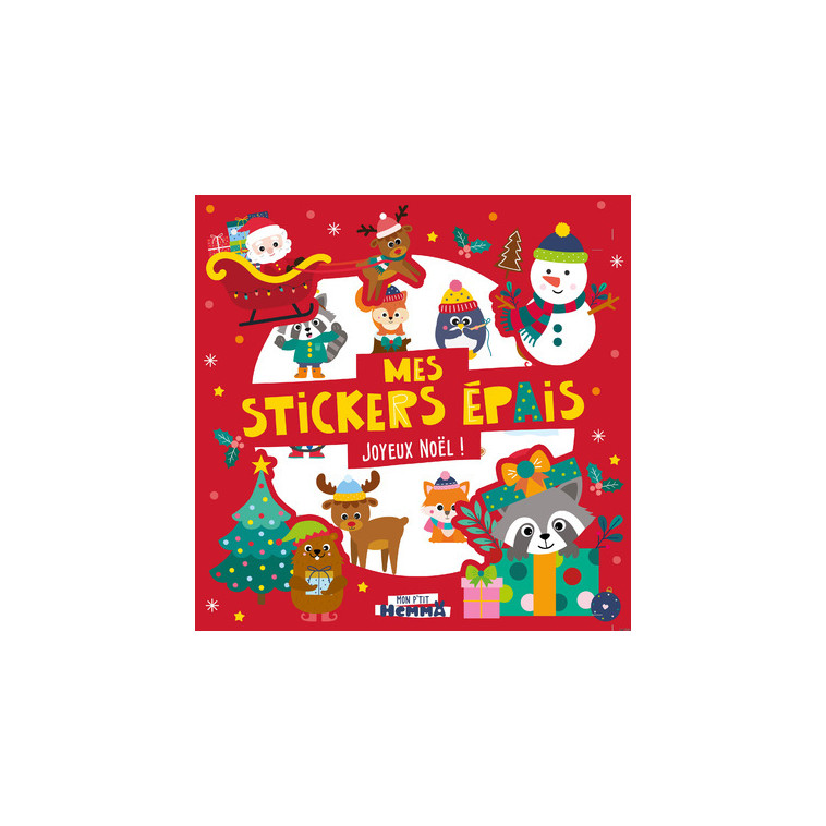 Mon P'tit Hemma - Mes stickers épais - Joyeux Noël ! - Carotte et compagnie Carotte et compagnie,  CAROTTE ET COMPAGNIE - HEMMA