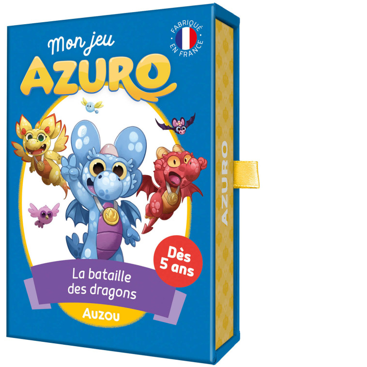 JEUX DE CARTES - AZURO - LA BATAILLE DES DRAGONS - Laurent Souillé, Olivier Souillé, Jérémie Fleury - AUZOU