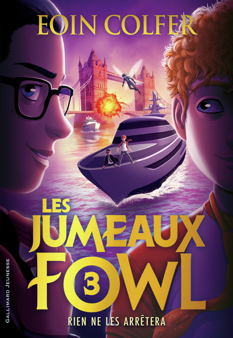 Les Jumeaux Fowl - Eoin Colfer, Julie Lopez - GALLIMARD JEUNE